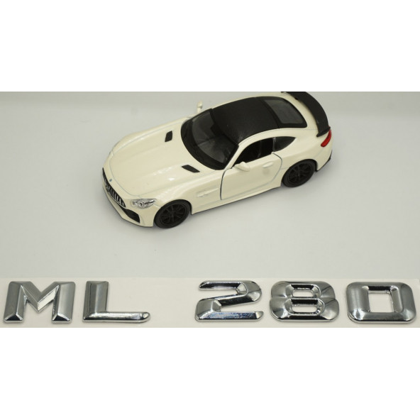 ML280 Bagaj Krom Metal 3M 3D Yazı Logo - Resim 4