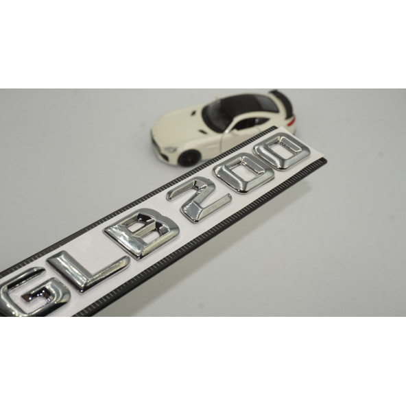 GLB 200 Bagaj Krom Metal 3M 3D Yazı Logo ürün görseli 1