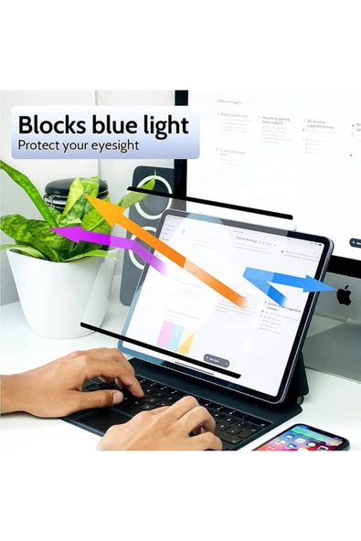 iPad Air 4/5 10.9 Uyumlu Ekran Koruyucu Kolay Kullanılabilir Manyetik Paper Like Kağıt Hissi Çizim - 4