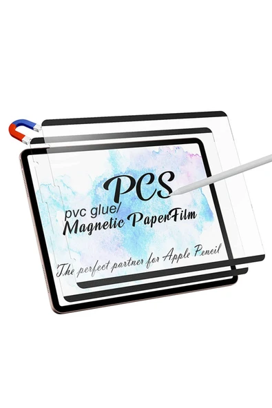 iPad Air 4/5 10.9 Uyumlu Ekran Koruyucu Kolay Kullanılabilir Manyetik Paper Like Kağıt Hissi Çizim - 2
