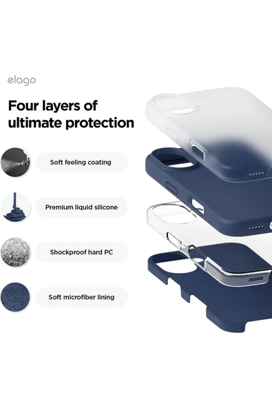 Yüksek Kaliteli iPhone 16 Uyumlu Kılıf Liquid Silikon Renkli Mat Lekelere Dayanıklı Kaymaz - 4