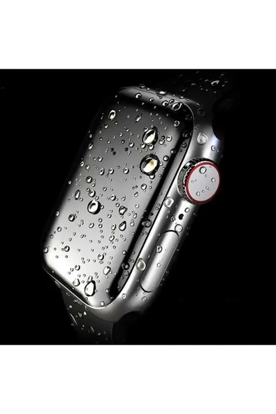 Apple Watch 40mm Uyumlu Koruyucu Ekranı Tam Kaplayan Parmak İzi Bırakmayan Nano 3D Mat Ekran Koruma ürün görseli