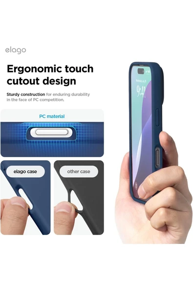 Yüksek Kaliteli iPhone 16 Uyumlu Kılıf Liquid Silikon Renkli Mat Lekelere Dayanıklı Kaymaz - 7