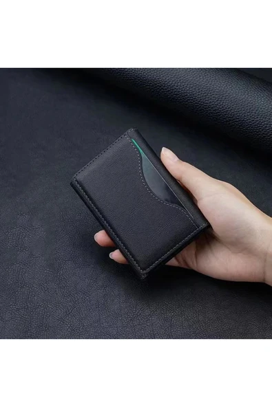 iPhone 12/13/14/15 Plus/16 Pro Max Galaxy S20/S21/S22/S23 Fe/S24 Ultra Magsafe Cüzdan Kartlıklı Deri - 8