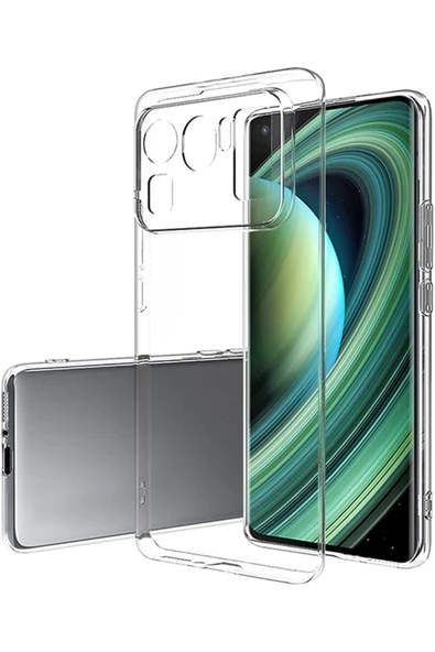 Xiaomi Mi 11 Ultra Uyumlu Kılıf Şeffaf 3d Kamera Korumalı Renksiz Esnek Silikon Mi 11 Ultra Kapak