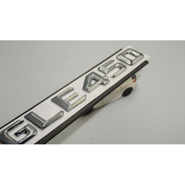 GLE450 Bagaj Krom Metal 3M 3D Yazı Logo