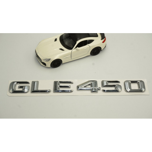 GLE450 Bagaj Krom Metal 3M 3D Yazı Logo - 3