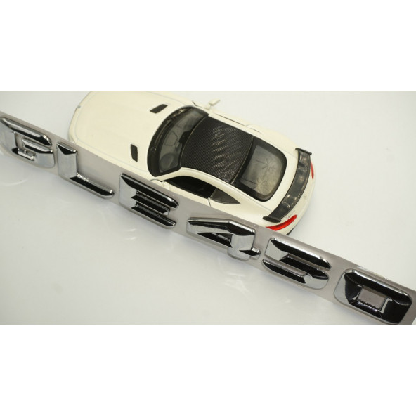 GLE450 Bagaj Krom Metal 3M 3D Yazı Logo - 5