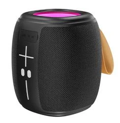 Mikado MD-888 CUBE Siyah 5W 1200mAh BT-TF-USB-LED Işıklı Speaker Hoparlör - Resim 2