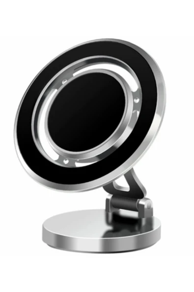 iPhone 11-12-13-14-15-16 Plus-16 Pro Max Uyumlu Magsafe Açısı Ayarlanabilr Mıknatslı Araç içi Tutucu