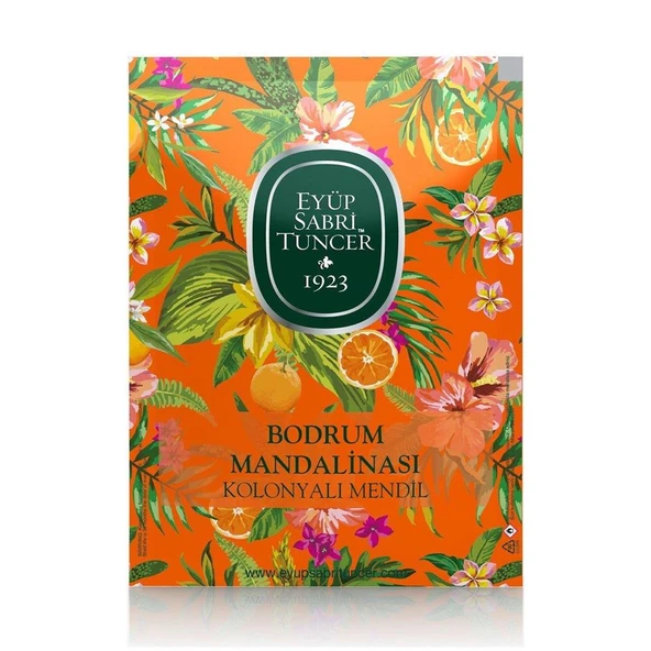 Eyüp Sabri Tuncer 150li Mendil Bodrum Mandalinası Kolonyalı  (9,3 x 12,5) Doypack ürün görseli 1
