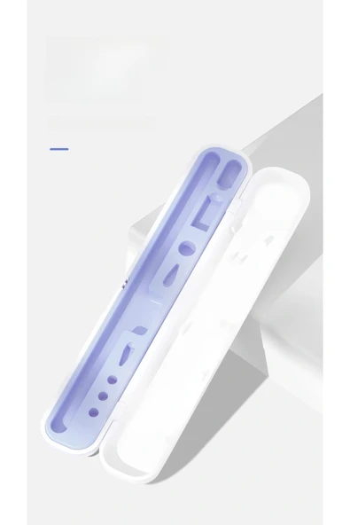 Apple/Samsung/Huawei/iPad Uyumlu Kalem Ucu ve Şarj Kablosu Koruma Saklama Kutusu Taşınabilir Hafif - 4