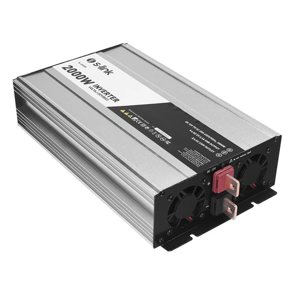 S-Link Sl-2000W 2000W Dc12v-Ac230v İnverter - 2