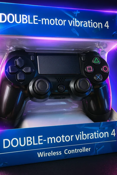 Playstation 4 (PS4) Uyumlu Joystick Kablosuz Oyun Kolu Yüksek Kalite Çift Titreşimli Motor Kumanda