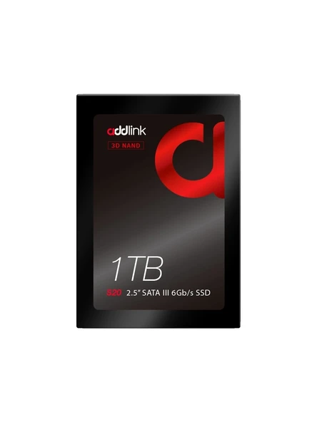 Addlink 1TB 500-450 MB/s 2.5" SATA III 6Gb/s SSD AD1TBS20S3S