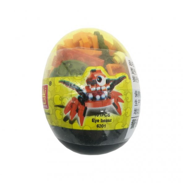 Farbu Oyuncak 101 Parça Eye Beast Yapı Blokları - 2