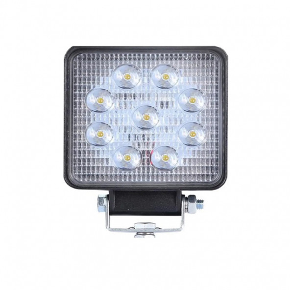 İnwells Çalışma Lambası Kare 9 Led 27 Watt - 3