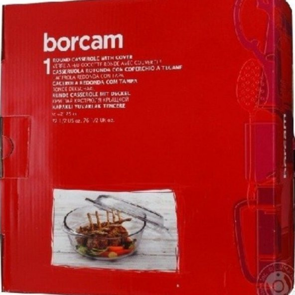 Paşabahçe Borcam Yuvarlak Tencere 59003 - 2