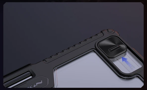 Nillkin iPad Pro 13 2024 Standlı Bumper Smart Cover Tablet Kılıf - 8