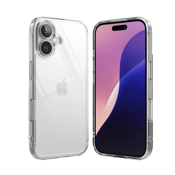 iPhone 17 Kılıf Kamera Korumalı Silikon Şeffaf Arka Kapak - 2