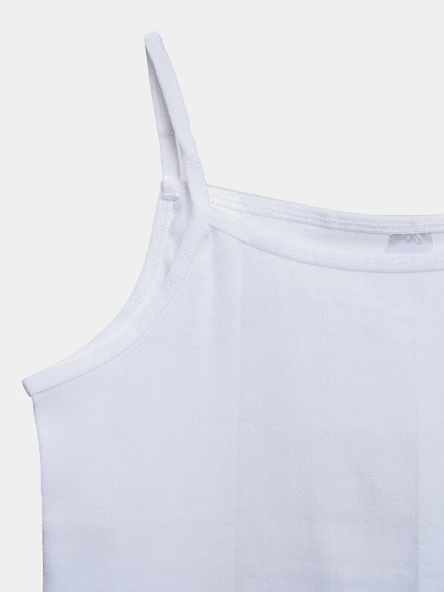 610 Kız Çocuk İp Askılı 3'lü Atlet - Resim 3