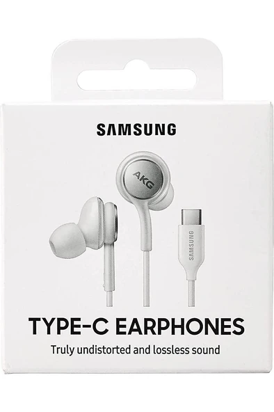 Samsung Eo-Ic100b Type C Kablolu Kulaklik Beyaz - 1