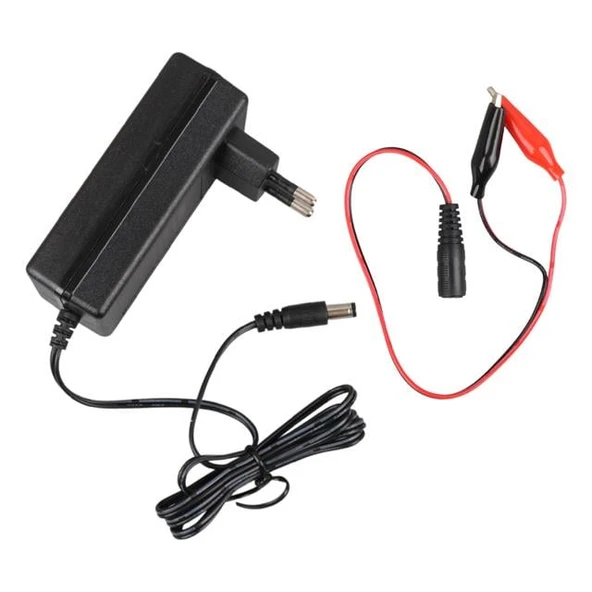 Weko 14.4 Volt - 1 Amper 5.5*2.5 Mm Uçlu + Krokodil Aparatlı Akü Şarj Cihazı WK-29112 - Resim 3