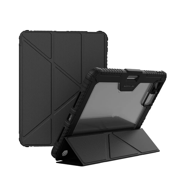Nillkin iPad Pro 13 2024 Standlı Bumper Smart Cover Tablet Kılıf - 3