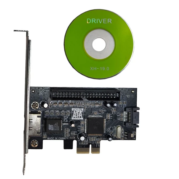 Pcı e to ıde,sata,esata çevirici kart pcı expres ıde sata e sata kart - 5