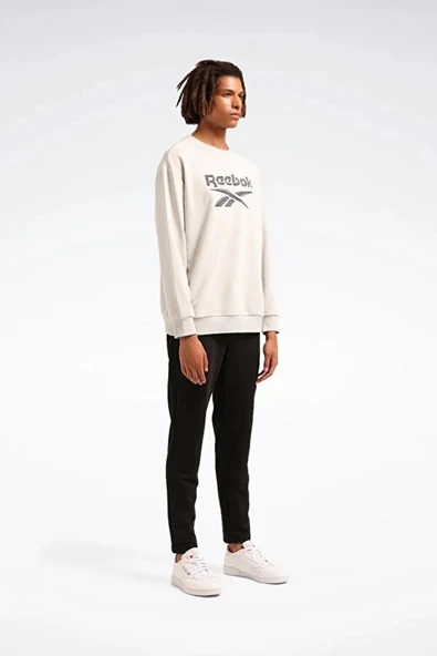 Reebok New Id Reg Crew 0 Yaka Erkek Sweat - Gri - 4