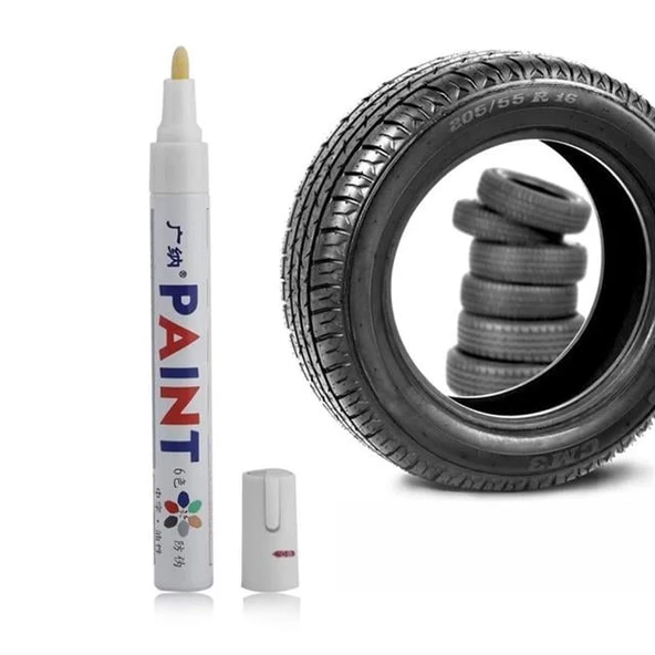 Sunup M101 Sarı Araç Motosiklet Lastik Boya Kalemi ürün görseli