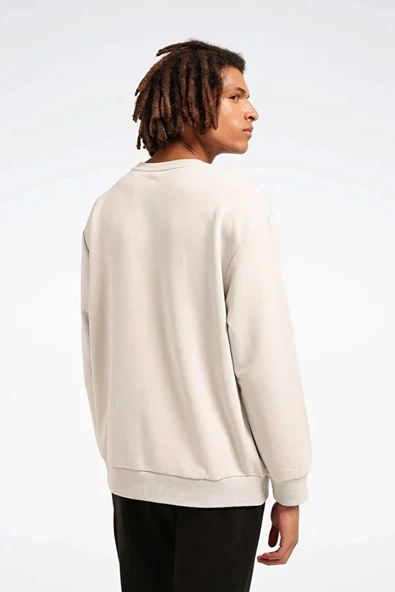 Reebok New Id Reg Crew 0 Yaka Erkek Sweat - Gri - 9