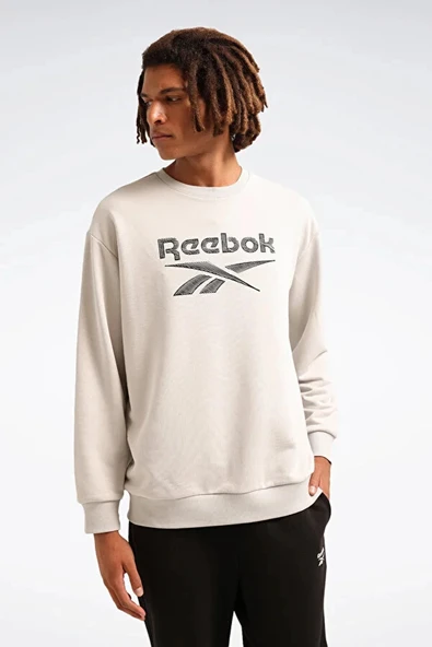 Reebok New Id Reg Crew 0 Yaka Erkek Sweat - Gri - 1