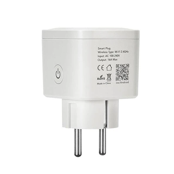X-Level X-Plug XSP9010 On/Off Tuşlu Android/İos/App Smartlife Telefon Kontrollü 16A Akım Korumalı Wifi Akıllı Priz - Resim 3