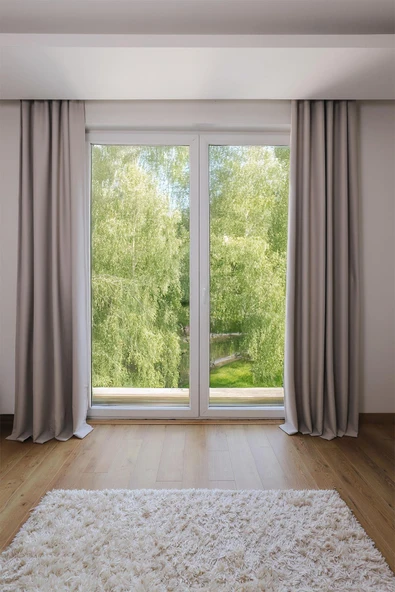 Lunet | 140x270 cm (2 Adet) Blackout Fon Perde - 5