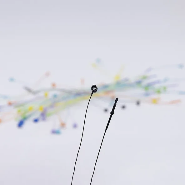 Fuyaku 7" Elle Geçmeli Kılçık Etiketleme Plastiği Siyah (5.000 Adet) - Resim 4