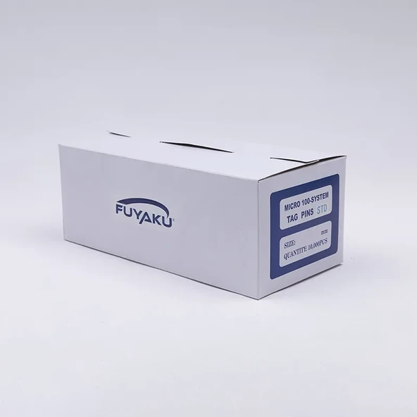 Fuyaku 75 MM Mikro Standart Kılçık Etiketleme Plastiği Şeffaf (10.000 Adet) ürün görseli