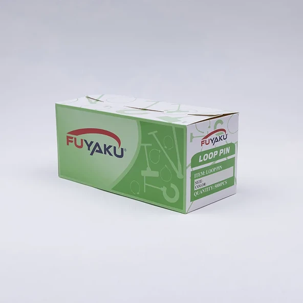 Fuyaku 4" Elle Geçmeli Kılçık Etiketleme Plastiği Siyah (5.000 Adet) - 1