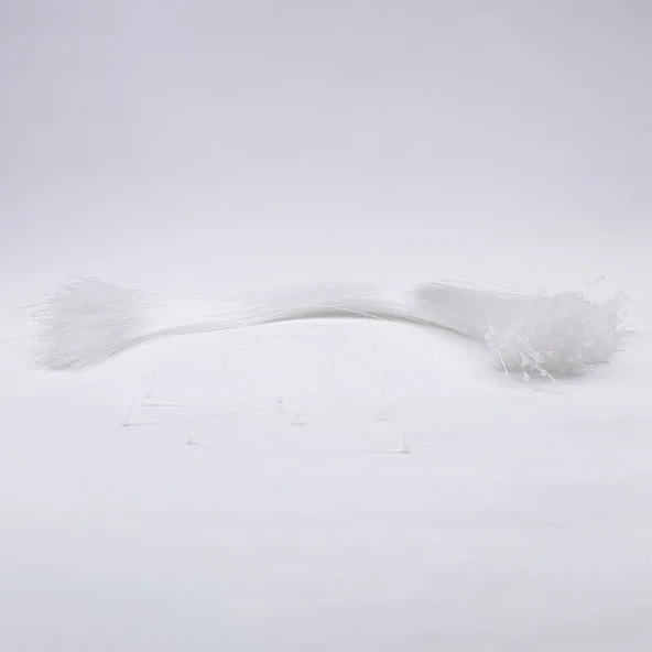 Fuyaku 20" Elle Geçmeli Kılçık Etiketleme Plastiği Şeffaf (1.000 Adet) - Resim 2