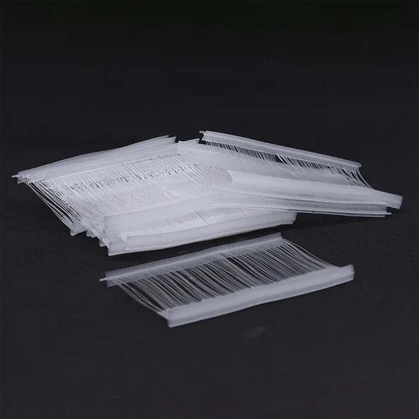 Fuyaku 75 MM Mikro Standart Kılçık Etiketleme Plastiği Şeffaf (10.000 Adet) - Resim 4