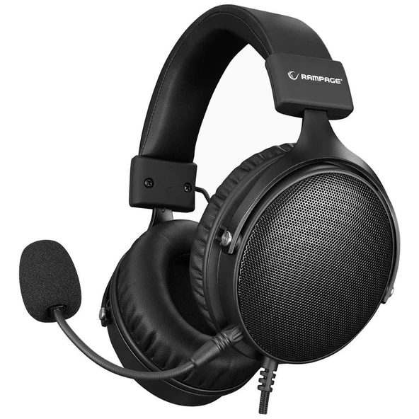 Rampage RM-K99 X-PIKE USB 7.1 Ses Kartlı PC+PS4+Mobile Surround Gaming Oyuncu Mikrofonlu Kulaklık - 1