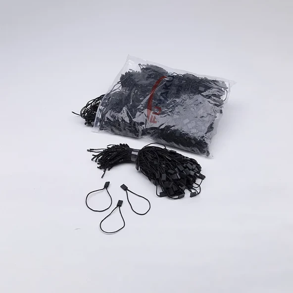 Fuyaku Kilitli İp Klips Mumlu Siyah 16 cm (1.000 Adet) - 1