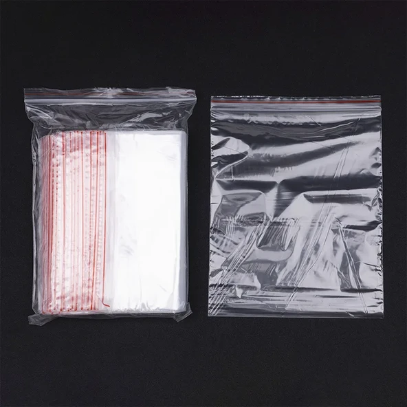 Aero Kilitli Torba 15x18 (Yedek/Kına/Çerez/Saklama Poşeti) 600 Adet - Resim 2