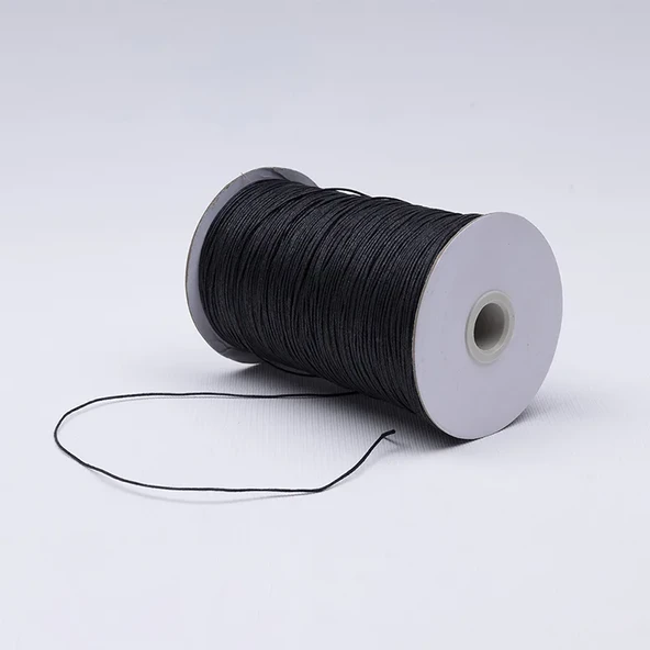 Fuyaku 1 mm Mumlu İp Siyah (500 Metre) ürün görseli