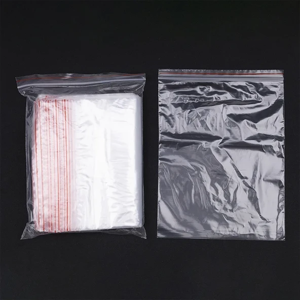 Aero Kilitli Torba 16x20 (Yedek/Kına/Çerez/Saklama Poşeti) 600 Adet - Resim 2