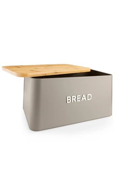 Bambum Tortino - Baharatlıklı Bambu Kapaklı Ekmek Saklama Kabı - 4