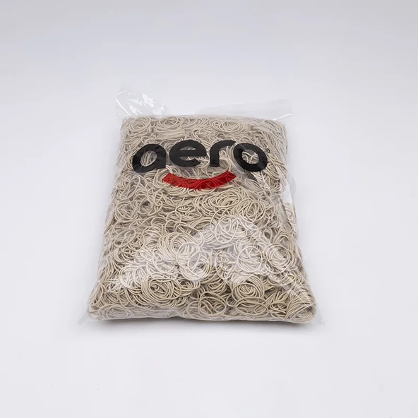 Aero 40 mm 1000 Gr Kauçuk Ambalaj Lastiği Renkli (Toka/Maydanoz) - Resim 4