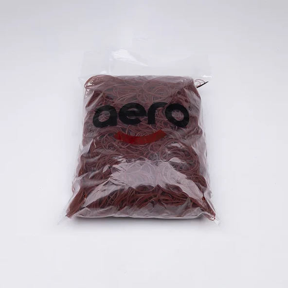 Aero 70 mm 1000 Gr Kauçuk Ambalaj Lastiği Renkli (Toka/Maydanoz) - 1