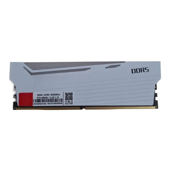 SNT 16 GB DDR5 6000 Mhz PC5-48000U CL50 1.1V RGB Soğutuculu Masaüstü Ram - 2