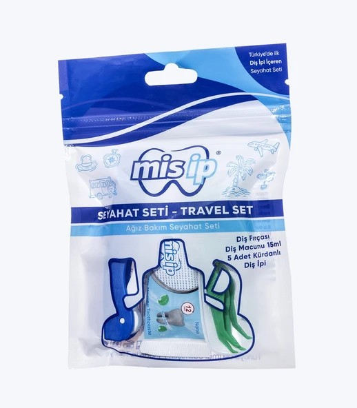MİSİP DİŞ SEYAHAT SETİ TRAVEL SET ürün görseli